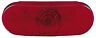 421r Peterson Manufacturing Red Oval Stop Turn And Tail Light