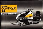 480-0073 Nice Owners Olympique Snowmobile Rare Manual 1974 012 Ski-doo