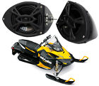 P152 5.25 Prices Speaker Snowmobile Rockford Pods Custom " Pack Ski-doo Pair Black Gloss