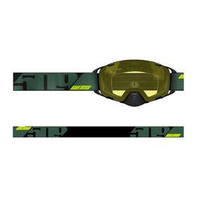 F02006000-000-301 509 Aviator 2.0 Fuzion Snow Goggle - Fresh Greens Yellow Tint Polarized
