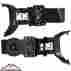 509-sstr-x5-bk 509 Short Straps Quick For Sinister X5 Snowmobile Goggles