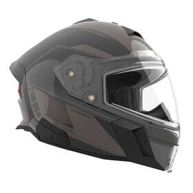 F01015600-001 509 Us Delta V Commander Helmet - Black Ops Full-face Snowmobile