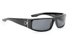 670036062129 Spy New Cooper Shiny Black Gray Polarized Sunglasses