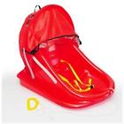 678102 Sno Flake Red Pull Sled Pack Of 772421692088