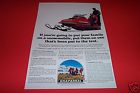 72chaparral Snowmobile Sno-machine Poster 72 Vintage Chaparral