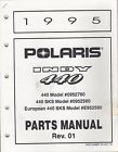 9912903 751 Polaris Manual 1995 440 Indy Snowmobile Parts