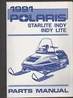 9911931 774 Indy Manual Lite Snowmobile Polaris 1991 Starlite Parts