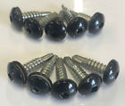 7967-b Qty 10 Triton Black Skin Screws Pack