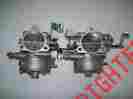 806e1 Yamaha Vintage Snowmobile 70 Sl 338 Twin Keihin Carb Set Restored Srx Gpx