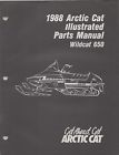 2254-451 982 Parts Wildcat 1988 Manual Cat Snowmobile 650 Arctic