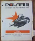 9911093 400 Indytrail Snowmobile Manual 1986 600 Parts Indy Polaris Le