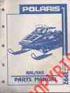 9912132 Snowmobile Part 1992 Indy Manual Sks 733 Rxl Polaris