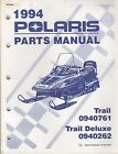 9912497 1994 Parts Snowmobile 949 Manual Deluxe Polaris Trail