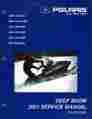 9916688 Polaris 2001 Snowmobile Deep Snow Service Manual P N 644