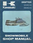99963-3507 Kawasaki 1979 Snowmobile Drifter Sa340-a3