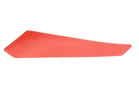 520001238 Aftermarket Rear Left Red Reflector Decal Nos