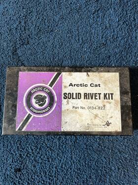 0134-822 Arctic Cat Solid Rivit Kit #0134-822