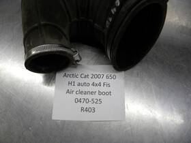 0470-525 Arctic Cat 2007 H1 Auto 4x4 Fis Air Cleaner Boot