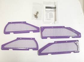 0639-067 Arctic Cat Nos Oem Hood Screen Kit Purple