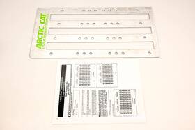 0639-464 Arctic Cat New Oem Stud Placement Template Nos
