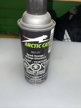 Arctic Cat 0652-257 Metal Touch-up Paint - Spark Orange