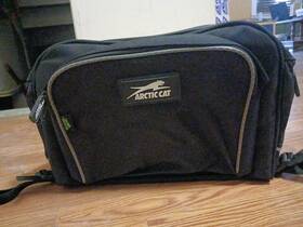 1639-710 Arctic Cat Artic Snowmobile Under Seat Storage Bag Black Zr/fx