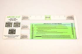 2639-929 Arctic Cat New Oem 128 Inch 102 170 Stud Template Nos