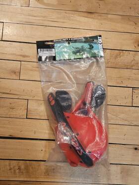 3639-970 Arctic Cat Nos Acerbis Hand Guards Red