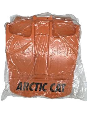 6606-479 Arctic Cat New Oem Orange Snowflap 2012-newer Zr Xf M Part #