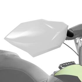 8639-348 Arctic Cat Team Hand Guards No Brackets - White