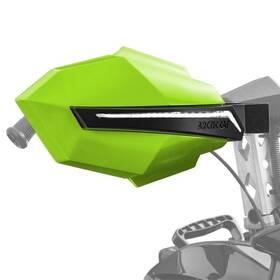 8639-355 Arctic Cat Snowmobile 2012-2025 Green Procross Lighted Hand Guards -
