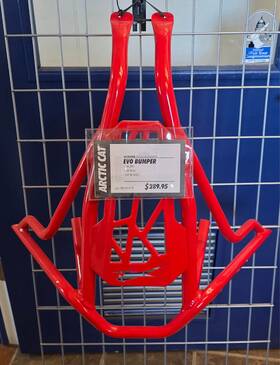 8639-515 Arctic Cat Kit Evo Frt Bumper-fire Red -