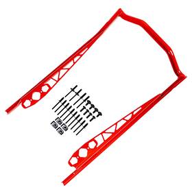 8639-519 Arctic Cat Evo Rear Bumper Lightweight Aluminum Red Riot Catalyst 600