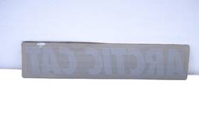 Iq023-10 Arctic Cat New Oem White Sticker Decal 8 Inch X1 1/4 Nos