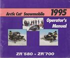 2255-094 Arctic Cat Snowmobile Zr Operators Manual Snowmobule