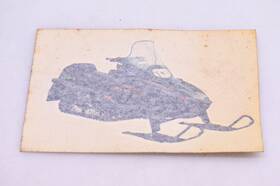 Wv025-14 Arctic Cat New Oem Zl Snowmobile Sticker Nos