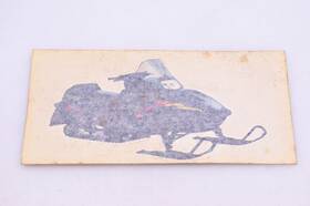 Wv025-15 Arctic Cat New Oem Zrt Snowmobile Sticker Nos