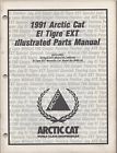 2254-656 Arctic Parts Manual 1991 010 Ext Tigre Snowmobile Cat El