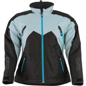 3121-0821 Arctiva Womens Pivot 6 Jacket Black/blue/gray - Small
