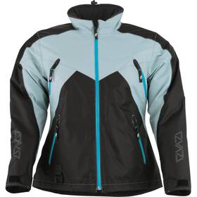 3121-0823 Arctiva Womens Pivot 6 Jacket Black/blue/gray - Large