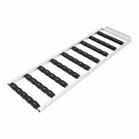 Black Ice Sno-6018-ext-s 5ft X 18 Inch Folding Snowmobile Ramp Extension With Stud P