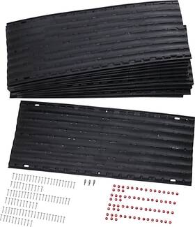 13378 Caliber 11.5 Inch Wide Lowpro Glides 16 Piece Double Set