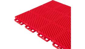 13610-2 Caliber Products Protech Smooth Flooring - Red 8pz
