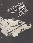 0185-155 Cat Parts Manual 1980 Snowmobile Panther 980 Arctic