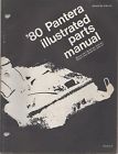 0185-154 Cat 978 Arctic Manual Pantera 1980 Snowmobile Parts