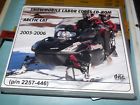 2257-446 Cat Codes Free Cd 2004 2005 2006 2003 Shipping Snowmobile Arctic Labor