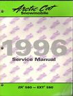 2255-311 Cat Ext 696 Snowmobile 1996 Manual Zr Arctic 580 Service