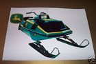76jd340 Deere Snowmobile Vintage John 76 Liquidator Poster Sno-machine