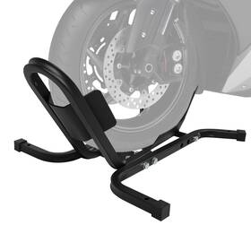 Do1109w Donext Motorcycle Front Tire Chock 1500 Lbs Heavy Duty Wheel Stand Black Moto