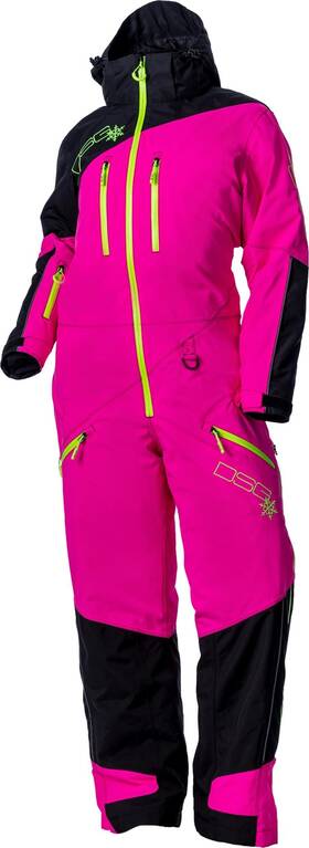 Dsg 742383522556 Monosuit 2.0 Black/hot Pink Xl